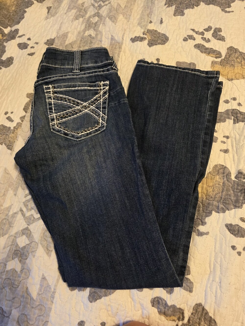 Ariat Women's Dark Blue Bootcut Jeans